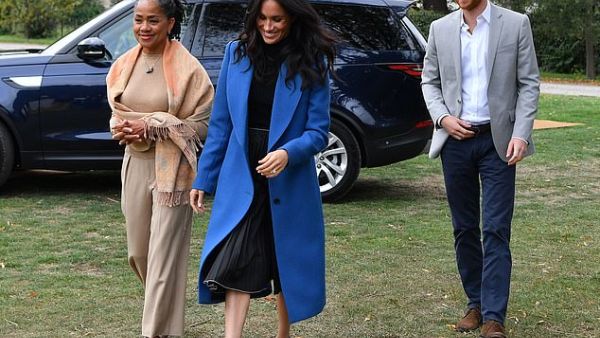 الأمير هاري وميغان ماركل ودوريا راغلاند