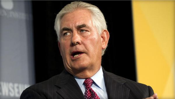 U.S. secretary of state Rex Tillerson