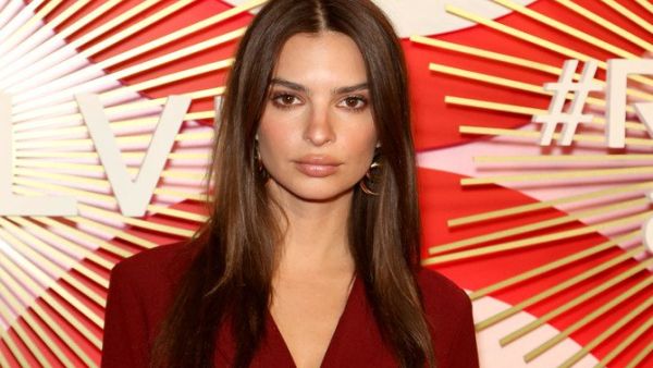 Emily Ratajkowski at an event earlier this year. (Source: AFP)