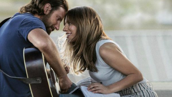 Bradley Cooper’s Oscar front-runner ‘A Star Is Born,’ is expected to win best picture, drama, best actress for Lady Gaga and best song for Gaga’s ‘Shallow.’ (Source: Warner Bros. Pictures via AP)