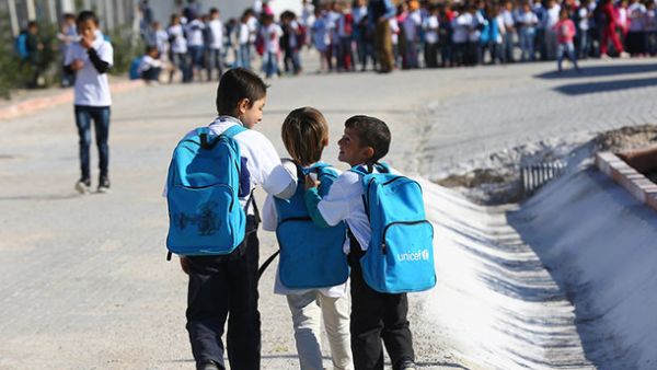 Syrian children can now enroll in public schools without the required documents (AFP/File Photo) Syrian children can now enroll in public schools without the required documents (AFP/File Photo)