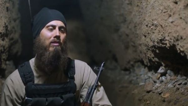 Kamleh appeared in ISIS propaganda videos encouraging others to join (Youtube Screengrab)