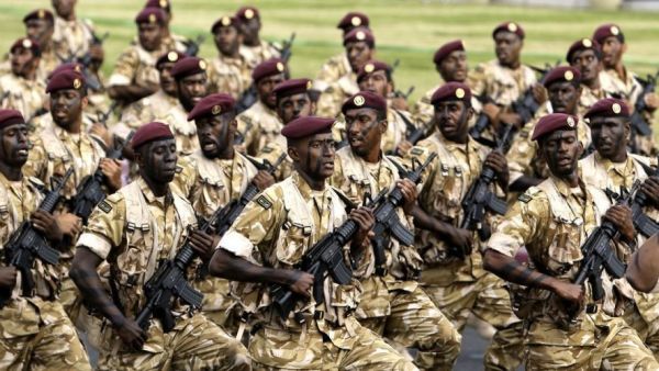 Qatari army forces during military parade (AFP/File Photo)	
