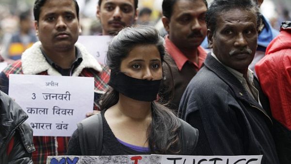 A 14-year-old girl was gang raped twice in 48 hours in India by two groups of men who took her to the same house before doing the evil deed (AFP/File Photo)