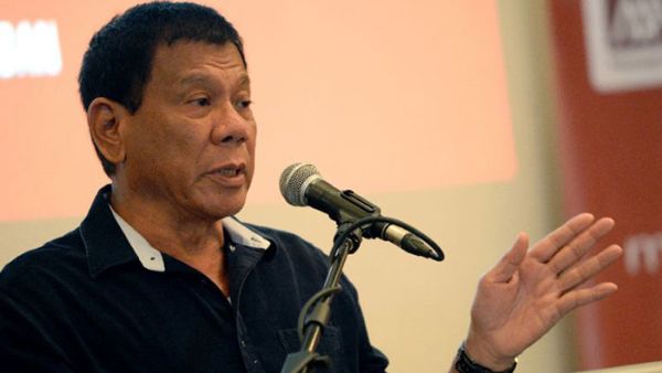 Philippine presidential favourite Rodrigo Duterte speaks during the 'Presidential Dialogue', in Manila. (AFP/ File Photo)