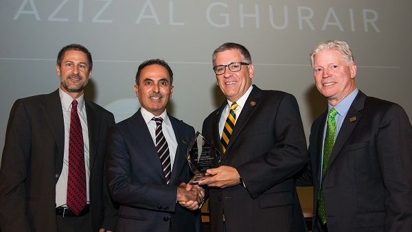 Established in 2017, the Cal Poly Alumni Excellence Award pays tribute to an outstanding graduate who has demonstrated a lifetime of professional achievements. Established in 2017, the Cal Poly Alumni Excellence Award pays tribute to an outstanding graduate who has demonstrated a lifetime of professional achievements.