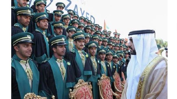 The ceremony took place at the Dubai Police Academy on Tuesday. (Dubai Media Office) The ceremony took place at the Dubai Police Academy on Tuesday. (Dubai Media Office)