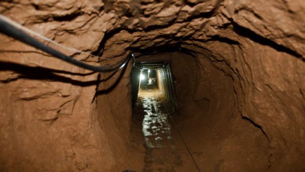 Sources report one of largest of the tunnels led to the inside of a house some 1,700 meters from the border. (AFP/File) 