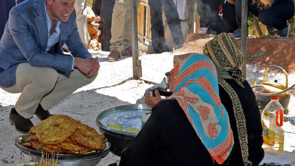 الامير وليام في الأردن