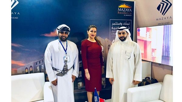 Mazaya Residence Al Mawaleh Booth at Oman Real Estate Exhibition Mazaya Residence Al Mawaleh Booth at Oman Real Estate Exhibition