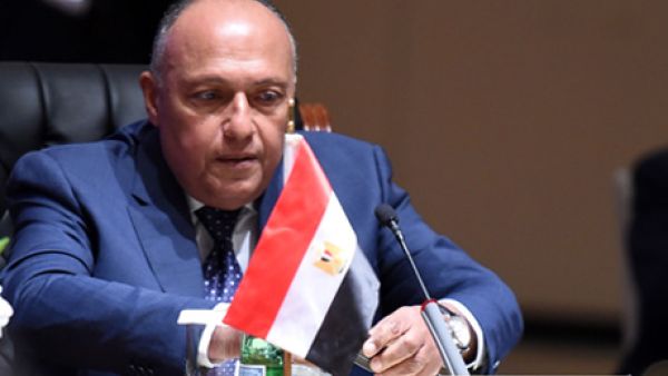 Egyptian Foreign Minister Sameh Shoukry (AFP/File Photo)	