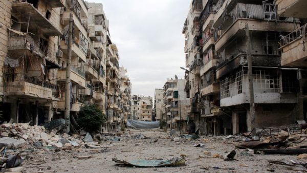 The Syrian regime attacked the city with a barrel bomb and killed at least 18 civilians, a monitor said Thursday. (AFP/File)