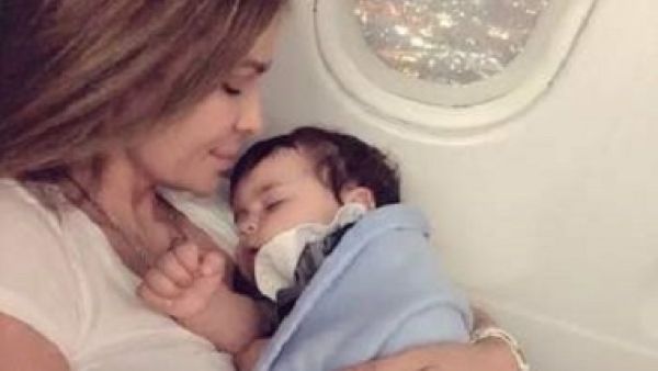 كارول سماحة يحتفل بعيد ميلاد (تالا) الأول