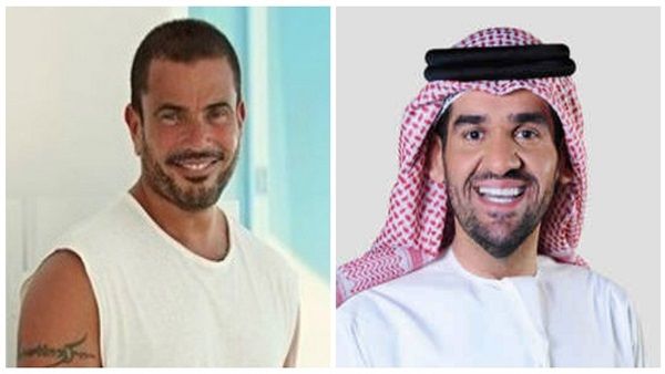 حسين الجسمي، عمرو دياب
