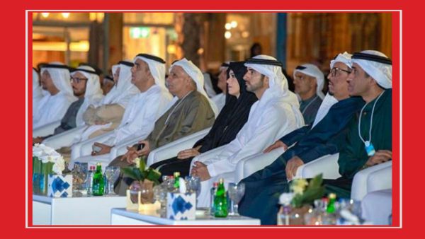 الشيخة لطيفة برفقة شقيقها فزاع