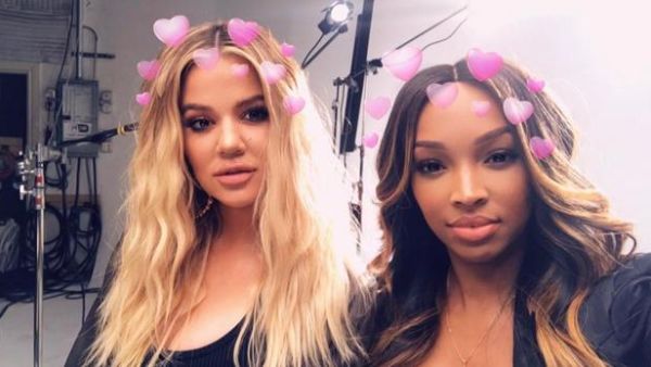 كلوي كارداشيان وماليكا حق