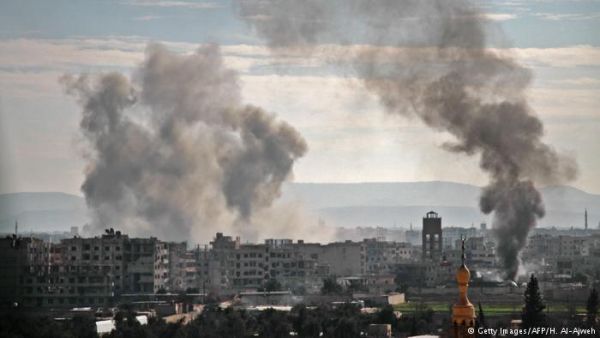 Syrian air bombardments against East-Ghouta (AFP)


