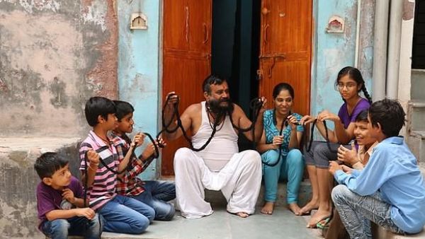 58-year-old Girdhar Vyas (pictured)  has claimed he has the world's longest moustache (dailymail)