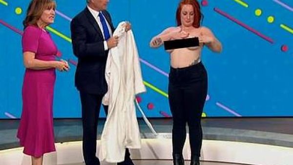 Lorraine viewers were left divided on Thursday morning when a segment showed a model with her bare chest out to discuss how to check for breast cancer (dailymail)