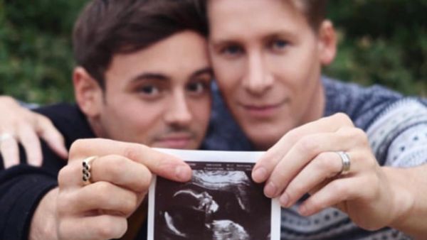 داستن لانس وزوجه توم دالاي (.instagram.com/dlanceblack)