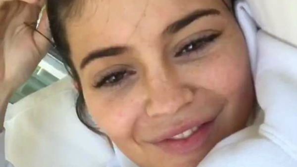 Mom duty: Her fans were unimpressed when she left baby Stormi at home to live it up at Coachella but a week post Palm Springs and Kylie Jenner is busy bonding with her baby (Source: Kylie Jenner - Instagram)