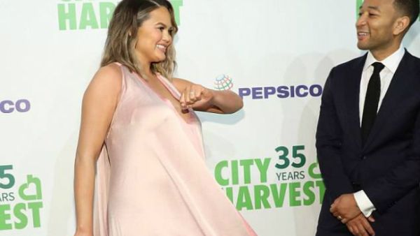 Helping: Chrissy was one of the honorees at City Harvest's 35th Anniversary Gala which aims to feed poverty-stricken people living in New York (Source: Amy Sussman - REX - Shutterstock)