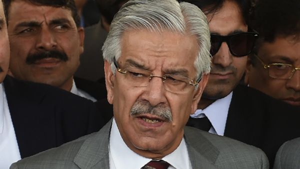 Pakistan Foreign Minister Khawaja Muhammad Asif (AFP/File Photo)	