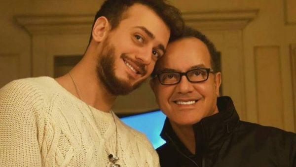 الفنان سعد لمجرد ووالده البشير عبدو الفنان سعد لمجرد ووالده البشير عبدو