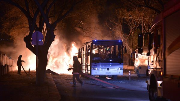 Scene of explosion in Ankara, Turkey. (AFP/File)