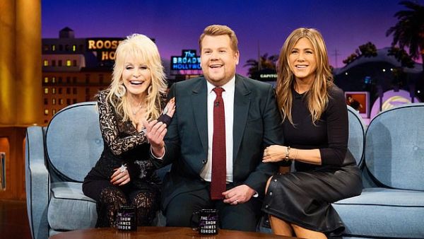 جينيفر آنستون وجيمس كوردن