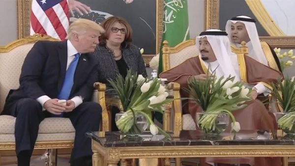 الملك سلمان - ترمب