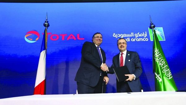 Amin H. Nasser, President and Chief Executive Officer of Saudi Aramco and Patrick Pouyanné, Chairman and CEO of Total. Amin H. Nasser, President and Chief Executive Officer of Saudi Aramco and Patrick Pouyanné, Chairman and CEO of Total.