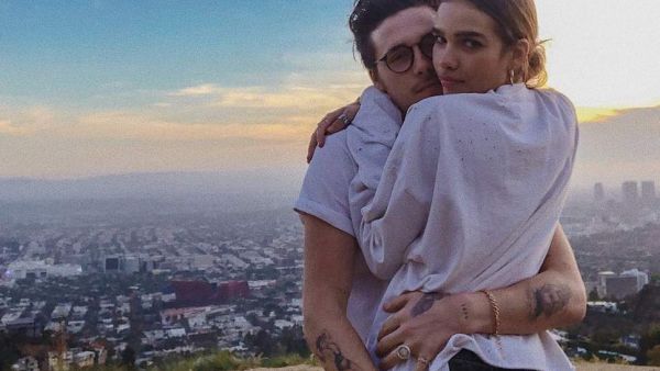 بروكلين بيكهام وهانا كروس