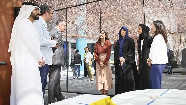 Sheikha Latifa Bint Mohammed Bin Rashid Al Maktoum opens the third edition of Dubai Design Week. Sheikha Latifa Bint Mohammed Bin Rashid Al Maktoum opens the third edition of Dubai Design Week.