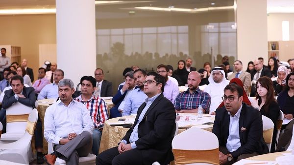 During the Blockchain conference