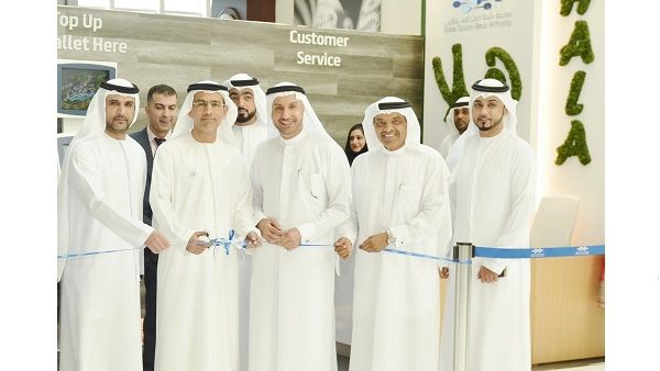 Mohammed Al Zarooni and Abdulrahman Saleh Al Saleh during the inauguration of Hala initiative at DSOA. Mohammed Al Zarooni and Abdulrahman Saleh Al Saleh during the inauguration of Hala initiative at DSOA.