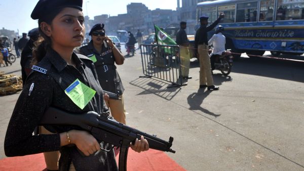 Women in uniform. The government hopes this will become a common site in Afghanistan.  (AFP/File Photo)	