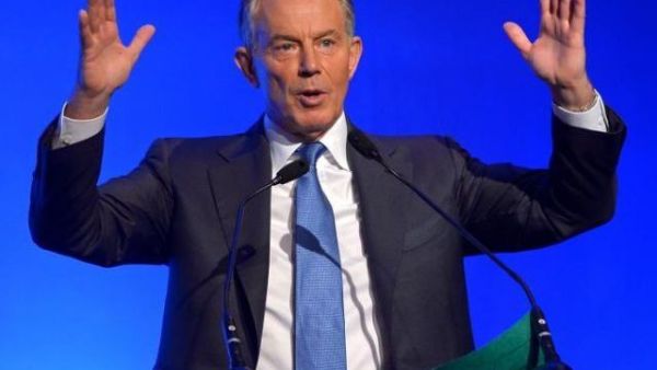 Former British Prime Minister Tony Blair (AFP/File Photo)	