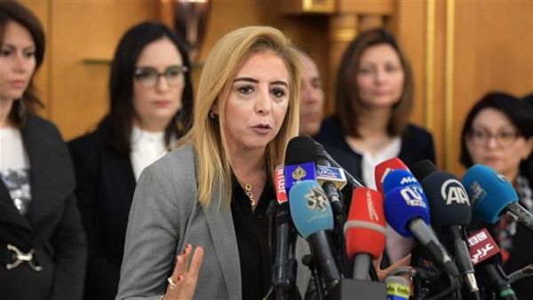 Tunisia's temporarily-appointed health minister, Sonia Ben Cheikh, speaks during a press conference in the capital Tunis on March 11, 2019. (AFP/ File Photo)
