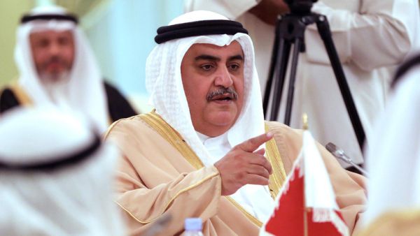 Bahraini Foreign Minister Sheikh Khalid bin Ahmed Al Khalifah  (AFP/File Photo)