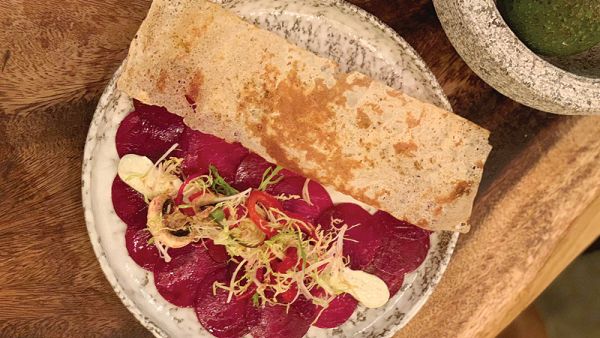 A dish prepared by Kuwaiti chef Ahmad Al-Bader. (Kuwait Times)