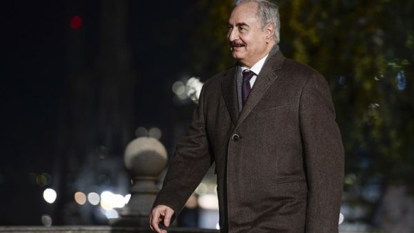 Self-proclaimed Libyan National Army (LNA) Chief of Staff, Khalifa Haftar  (AFP)