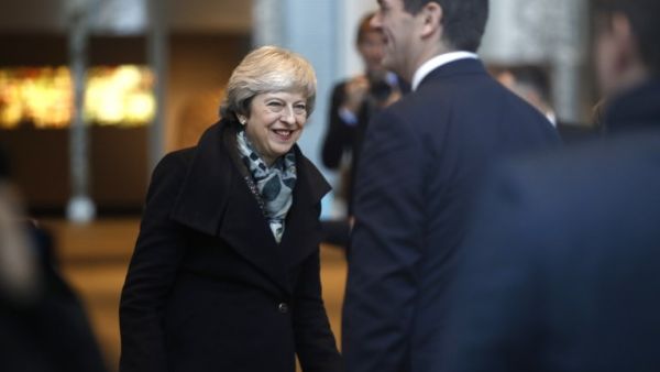 Britain's Prime Minister Theresa May (AFP)