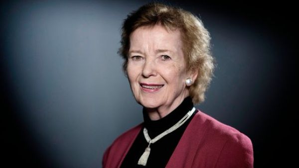 The former United Nations human rights commissioner and a former president of Ireland, Mary Robinson (Twitter)