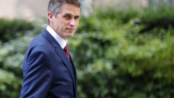 British Defense Minister Gavin Williamson (Twitter)