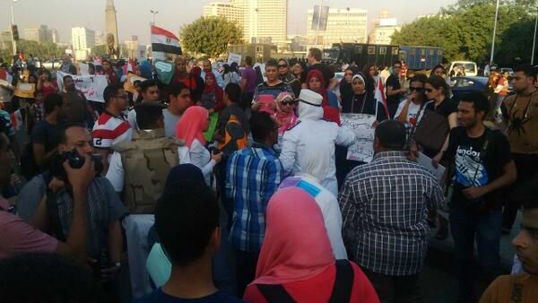 Cairo rally against sexual harassment (Twitter)