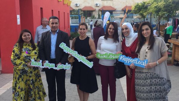 Souq Nemeh, the first market supported by UNDP Jordan (Twitter)