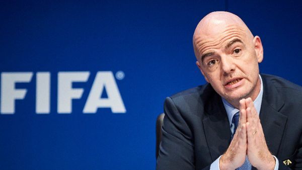 FIFA president Gianni Infantino  (Twitter)