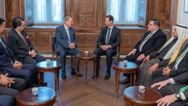 Al-Ahed’s Sit-Down with the Jordanian Delegation in Syria, Assad Sends a Message to the King (Twitter)