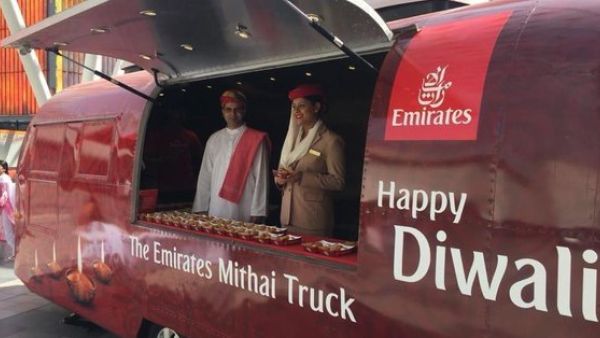 Diwali Mithai Snacks Truck (Twitter)